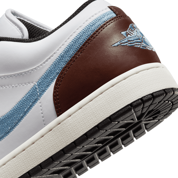 Air Jordan 1 Retro Low SE Brown Blue Grey Angle 5