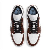 Air Jordan 1 Retro Low SE Brown Blue Grey Angle 1