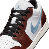 Air Jordan 1 Retro Low SE Brown Blue Grey Angle 4