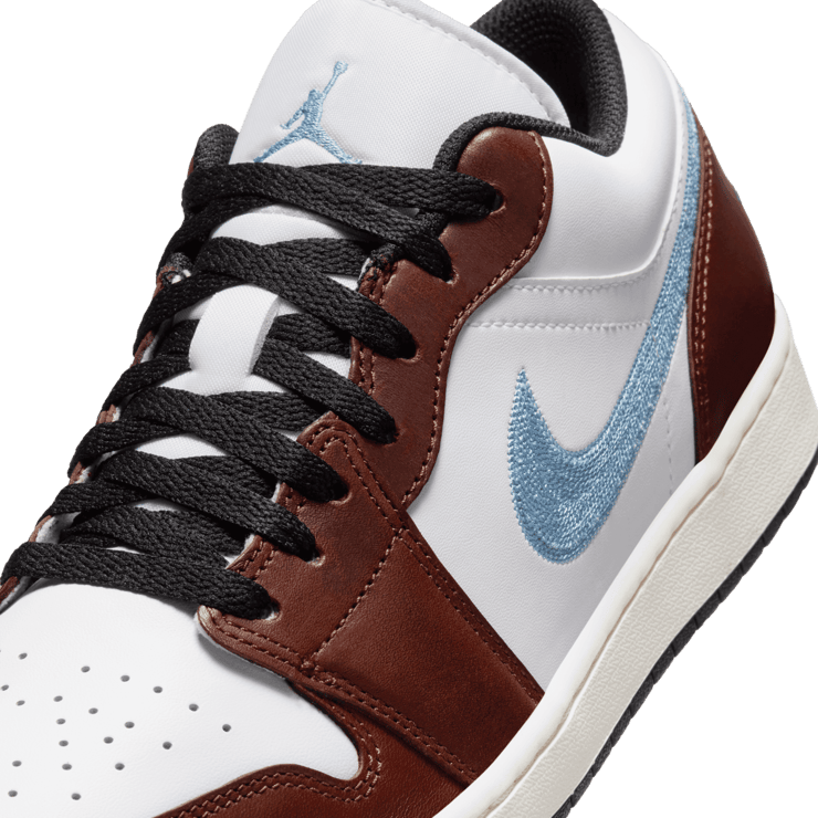 Air Jordan 1 Retro Low SE Brown Blue Grey Angle 4