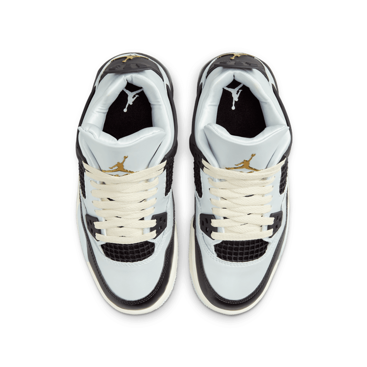 Air Jordan 4 Retro Platinum Gold (GS) Angle 2