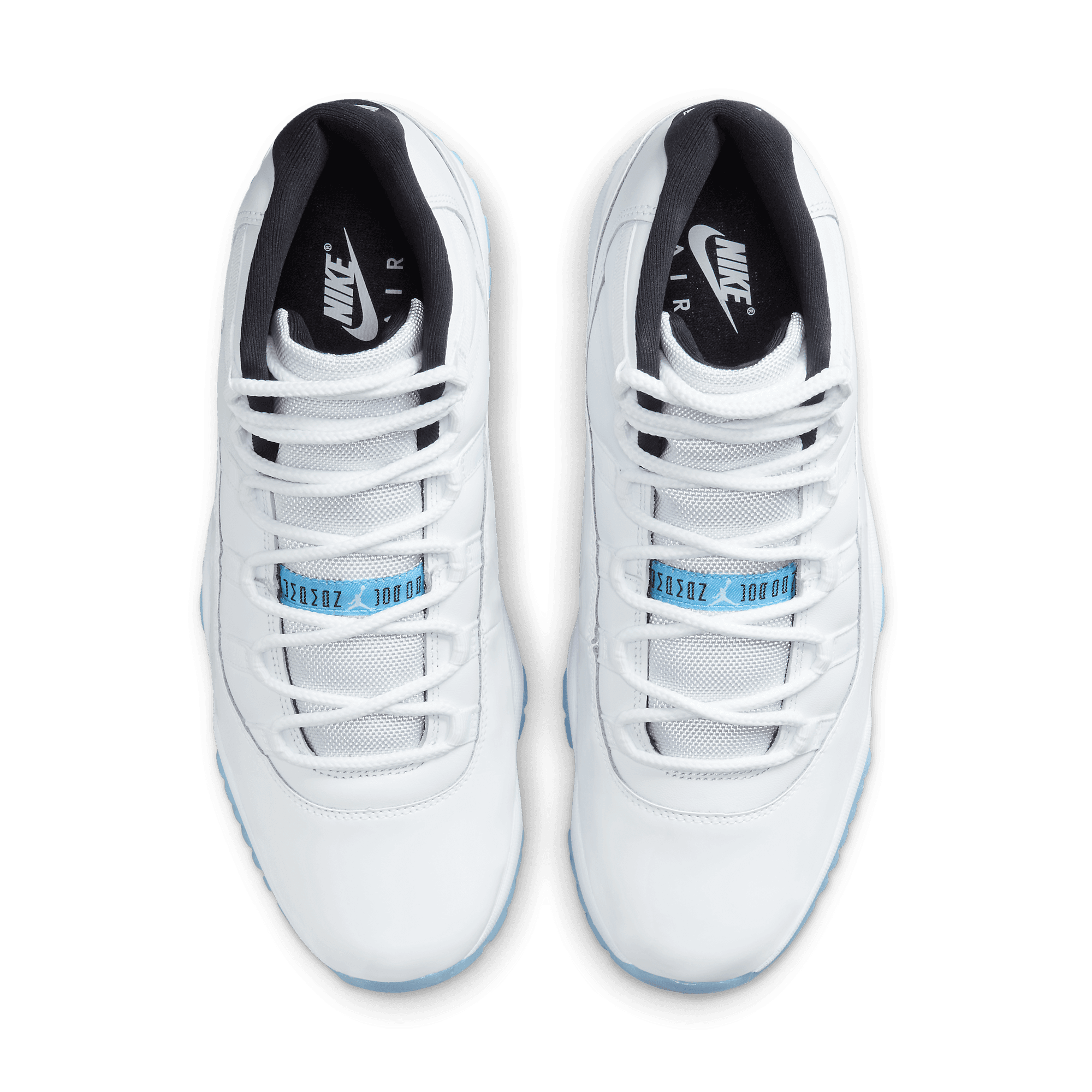 low top jordan 11 legend blue