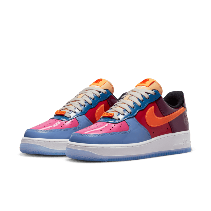 Nike Air Force 1 Low Undefeated Total Orange Angle 2