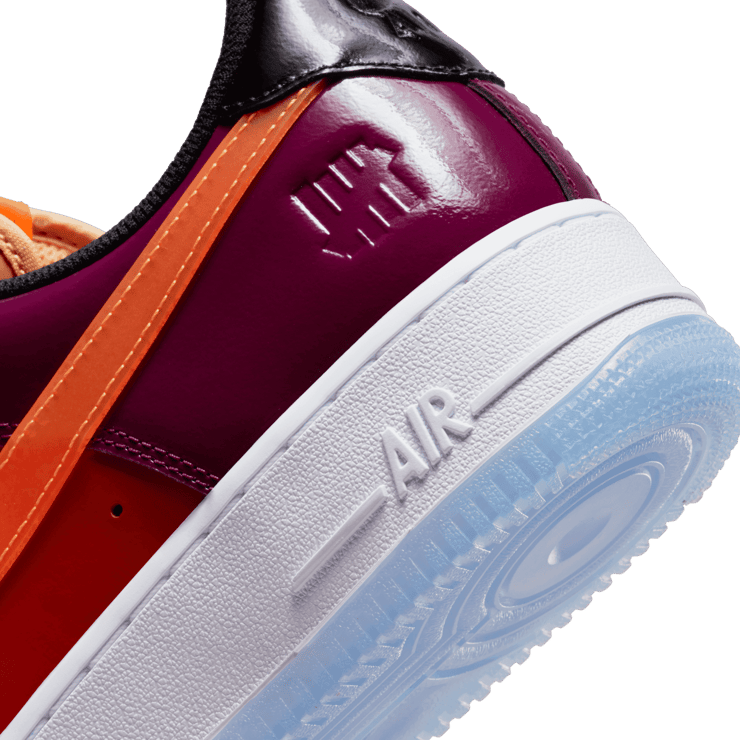 Nike Air Force 1 Low Undefeated Total Orange Angle 5
