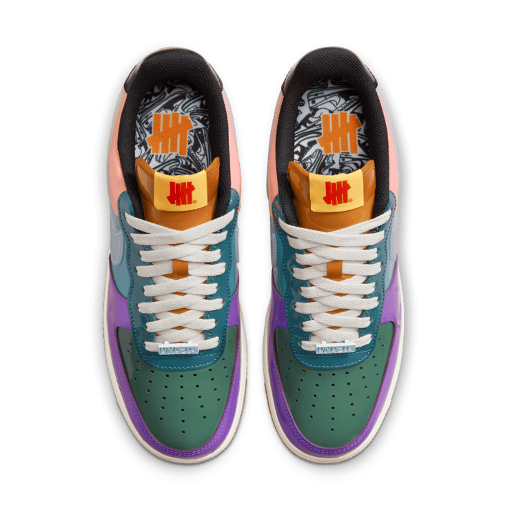Nike Air Force 1 Low SP Undefeated Multi-Patent Celestine Blue Angle 1