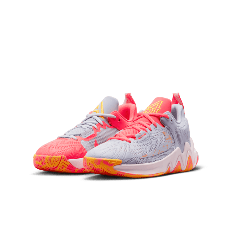 Nike Giannis Immortality 2 GS 'Hot Punch Mismatched' Angle 2