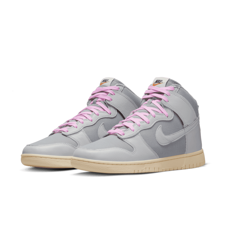 Nike Dunk High Premium Certified Fresh Grey Fog Angle 2