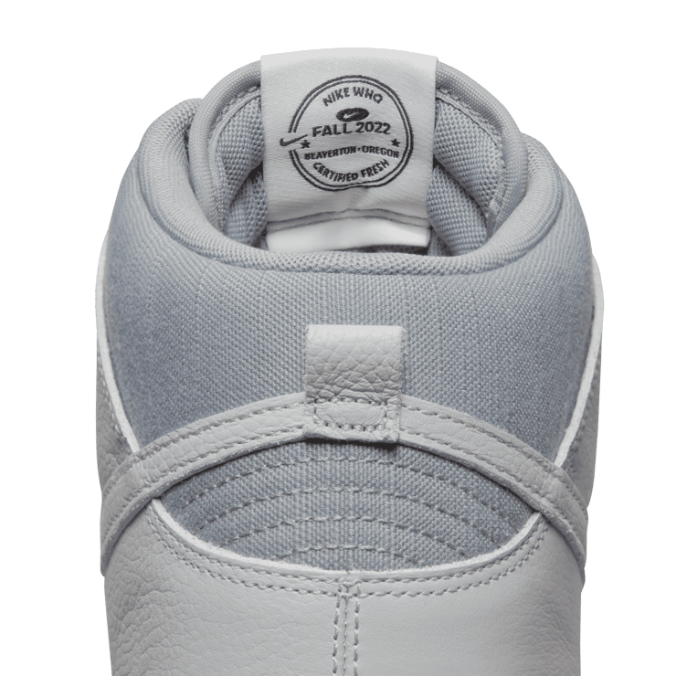 Nike Dunk High Premium Certified Fresh Grey Fog Angle 6