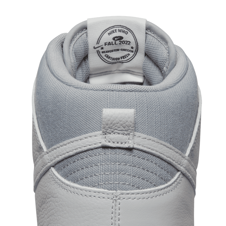Nike Dunk High Premium Certified Fresh Grey Fog Angle 6