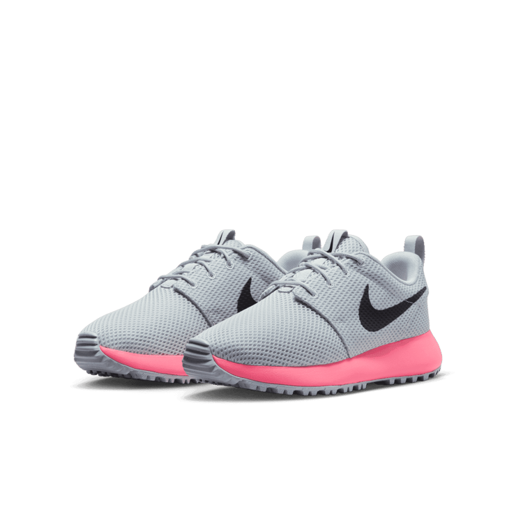 Nike Roshe Golf Next Nature GS 'Smoke Grey Hot Punch' Angle 1