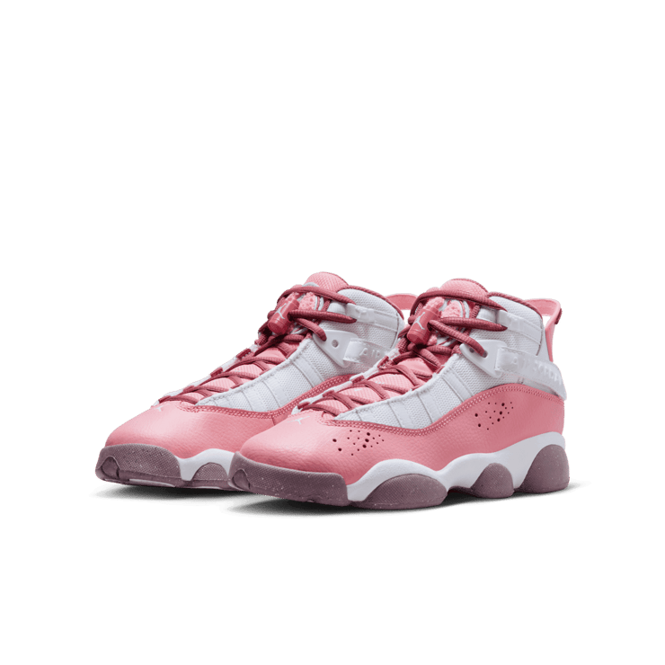 Jordan 6 Rings GS 'Coral Chalk' Angle 2