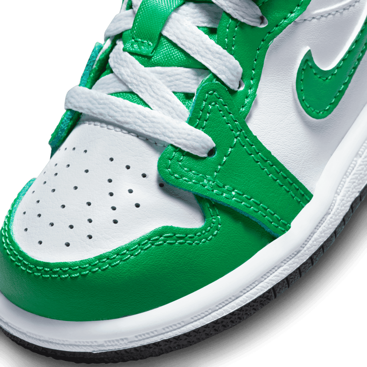 Air Jordan 1 Mid TD 'Lucky Green' Angle 4