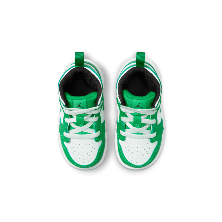 Air Jordan 1 Mid TD 'Lucky Green' Angle 1