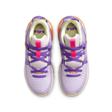 Nike LeBron Witness 7 GS 'Action Grape Vivid Orange' Angle 1
