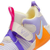 Nike LeBron Witness 7 PS 'Action Grape Vivid Orange' Angle 6
