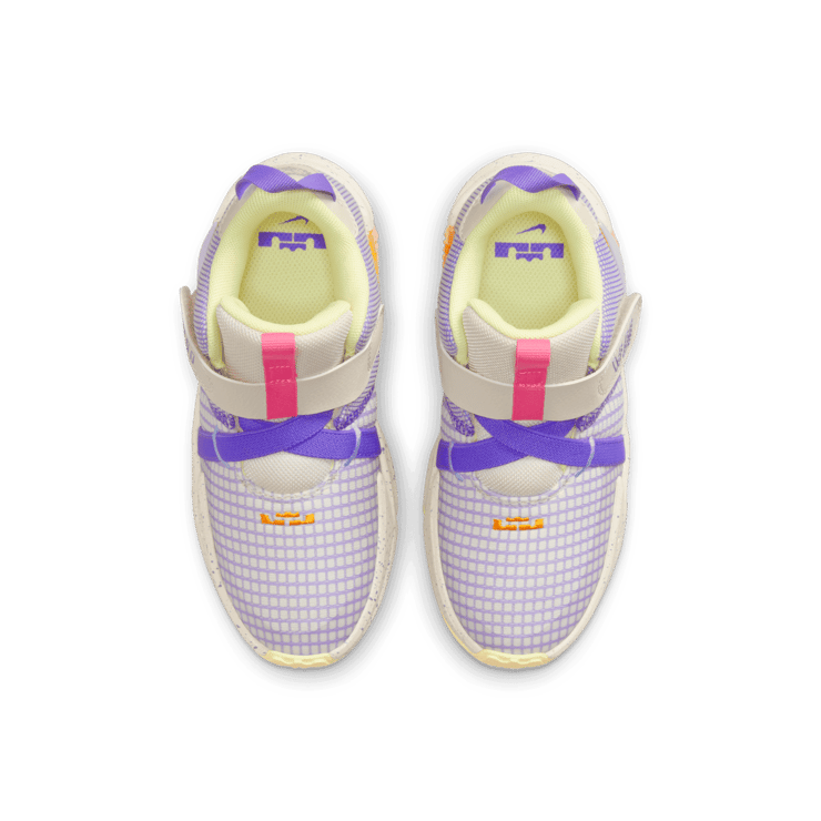 Nike LeBron Witness 7 PS 'Action Grape Vivid Orange' Angle 1