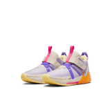 Nike LeBron Witness 7 PS 'Action Grape Vivid Orange' Angle 2
