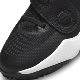 Nike Team Hustle D11 GS 'Black White' Angle 4