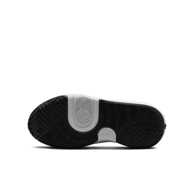 Nike Team Hustle D11 GS 'Black White' Angle 0