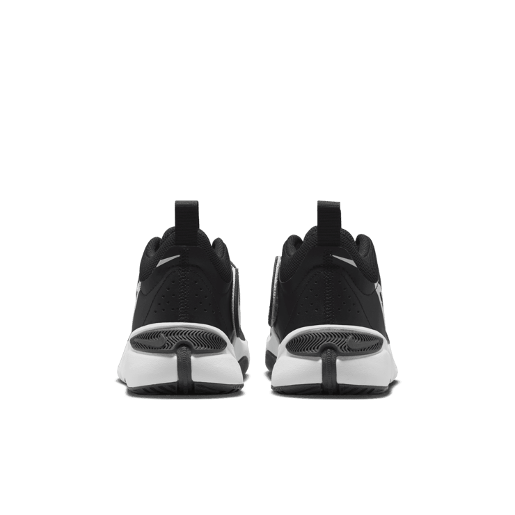 Nike Team Hustle D11 GS 'Black White' Angle 3