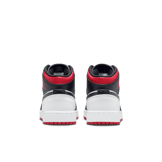 Air Jordan 1 Mid GS 'Gym Red Black Toe' Angle 3