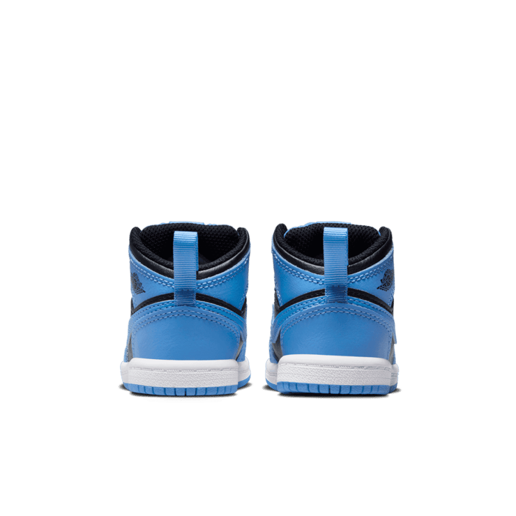 Air Jordan 1 Mid TD 'University Blue Black' Angle 3