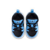 Air Jordan 1 Mid TD 'University Blue Black' Angle 1
