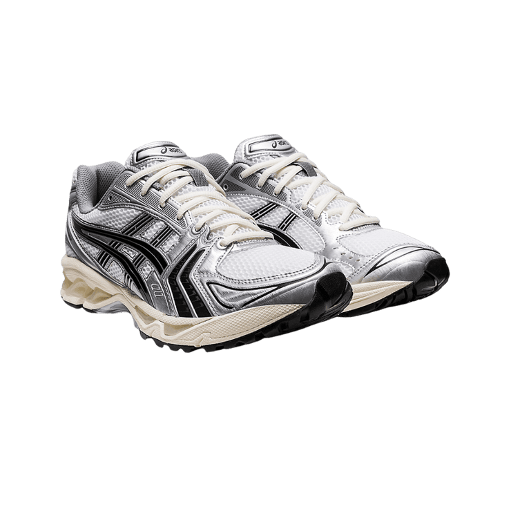 ASICS Gel-Kayano 14 JJJJound Silver Black Angle 0