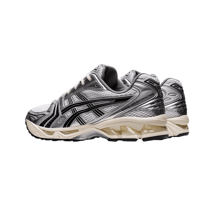 ASICS Gel-Kayano 14 JJJJound Silver Black Angle 1