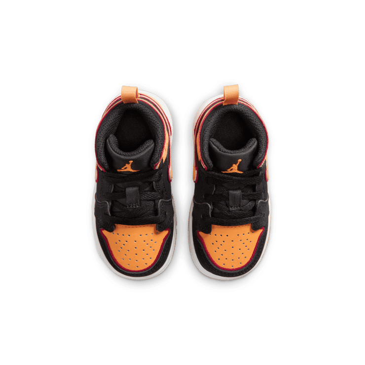 Air Jordan 1 Mid SE TD 'Vivid Orange' Angle 1