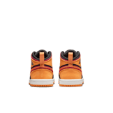 Air Jordan 1 Mid SE TD 'Vivid Orange' Angle 3