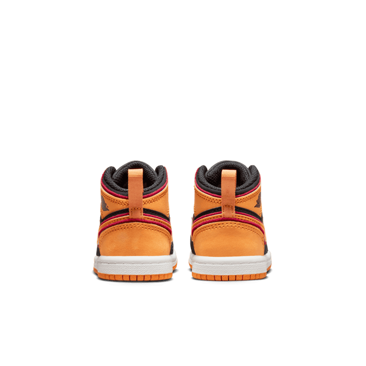 Air Jordan 1 Mid SE TD 'Vivid Orange' Angle 3