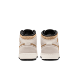 Air Jordan 1 Mid SE GS 'Brown Elephant' Angle 3