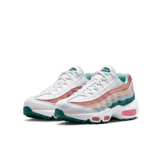 Nike Air Max 95 Recraft GS 'White Geode Teal Pink' Angle 2