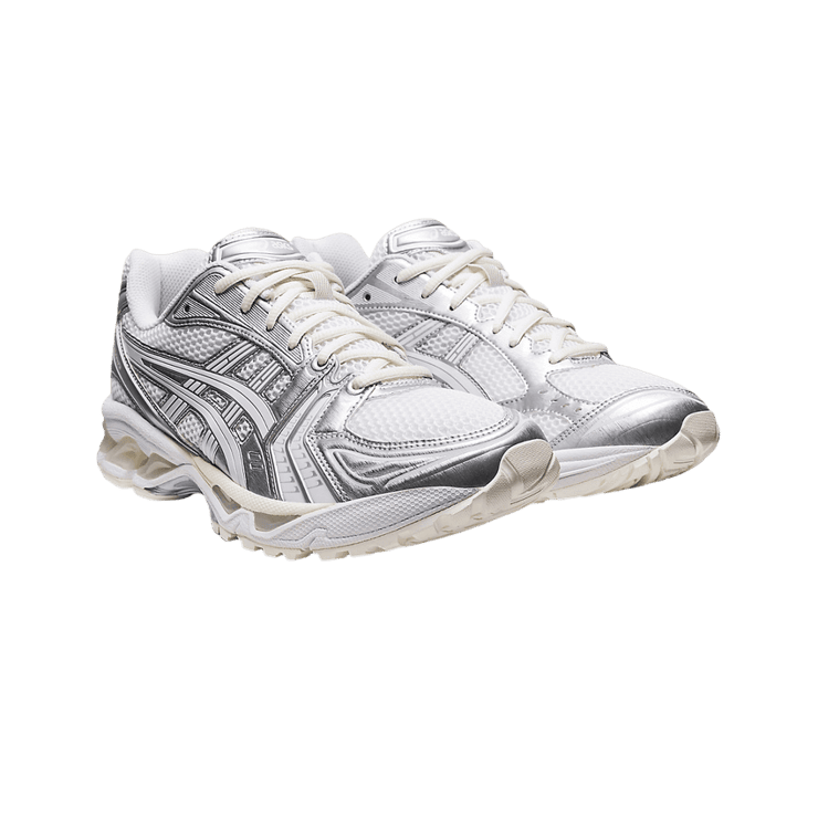 ASICS Gel-Kayano 14 JJJJound Silver White Angle 0