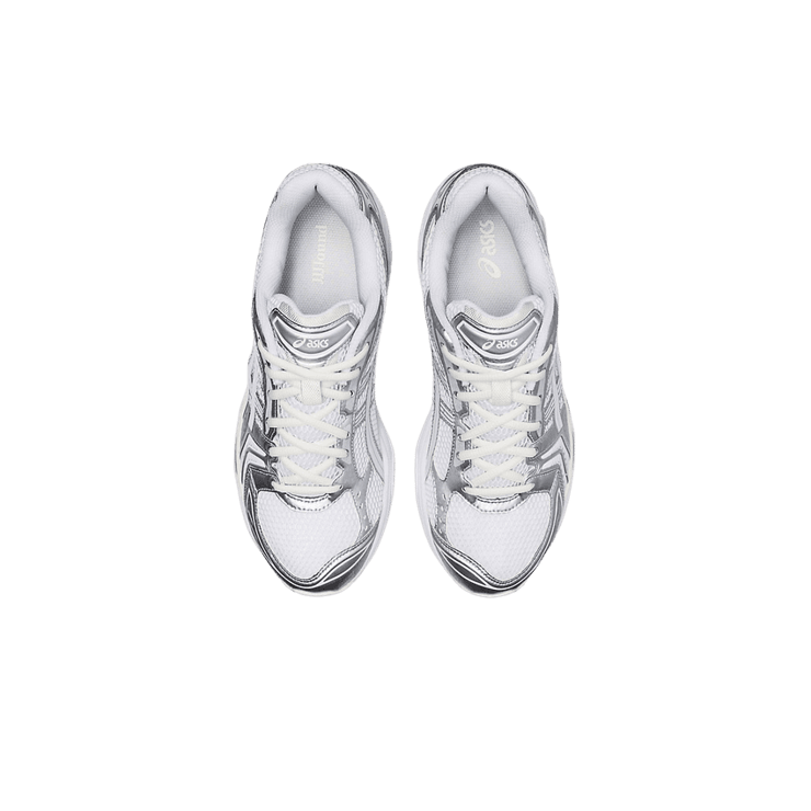 ASICS Gel-Kayano 14 JJJJound Silver White Angle 4