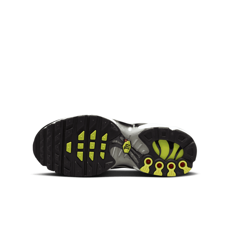 Nike Air Max Plus GS 'Black Bright Cactus' Angle 0