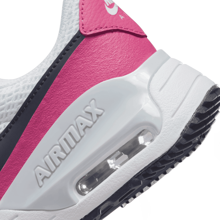 Nike Air Max SYSTM GS 'White Fierce Pink' Angle 3