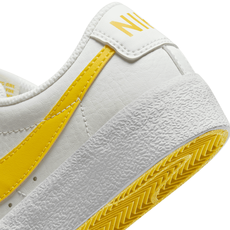 Nike Blazer Low '77 GS 'White Opti Yellow' Angle 3