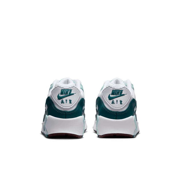 Nike Air Max 90 Leather GS 'White Jade Ice' Angle 2