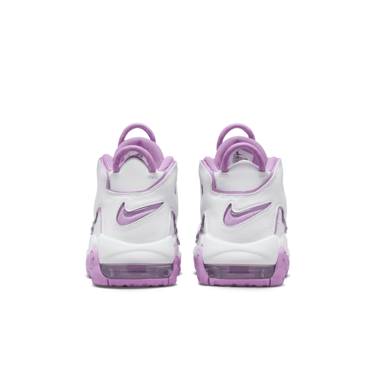 Nike Air More Uptempo GS 'White Rush Fuchsia' Angle 3