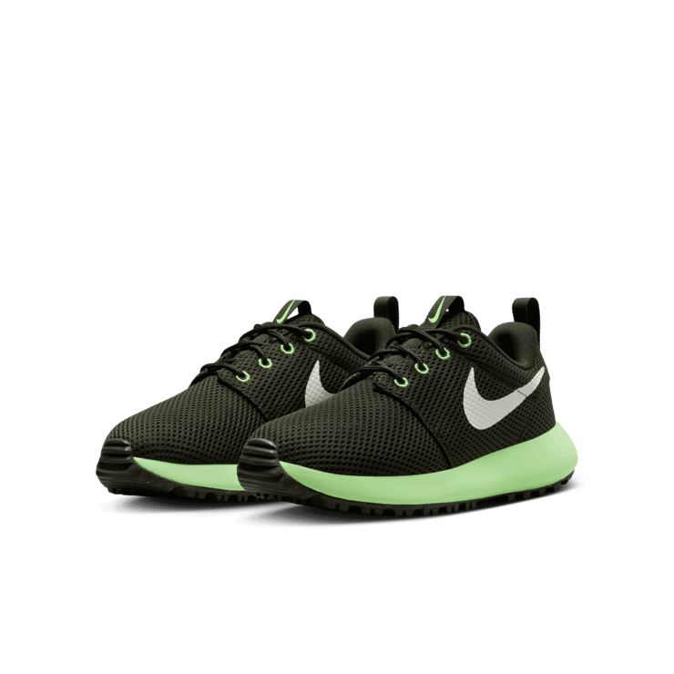 Nike Roshe Golf GS 'Sequoia Lime Blast' Angle 2