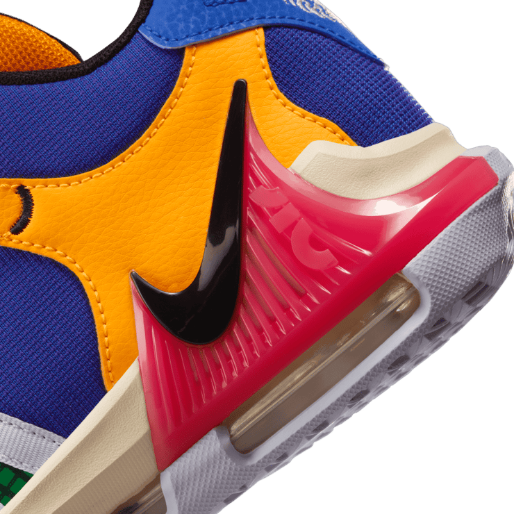 Nike LeBron Witness 7 GS 'Multi-Color' Angle 5