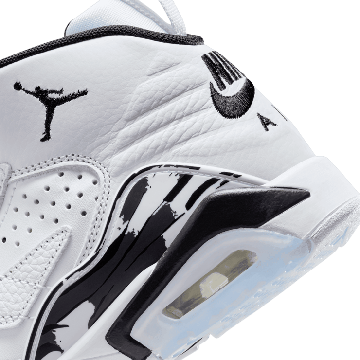 Nike Jordan MVP GS 'White Black' Angle 5