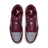 Air Jordan 1 Mid Cherrywood Cement Angle 1