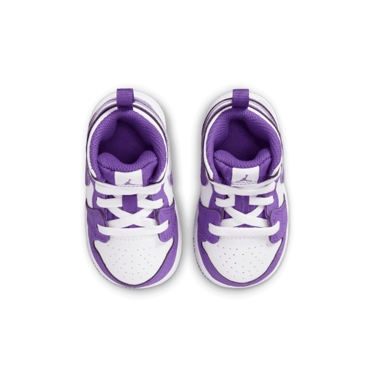 Air Jordan 1 Mid TD 'Purple Venom' Angle 1