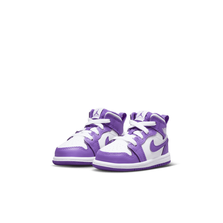 Air Jordan 1 Mid TD 'Purple Venom' Angle 2