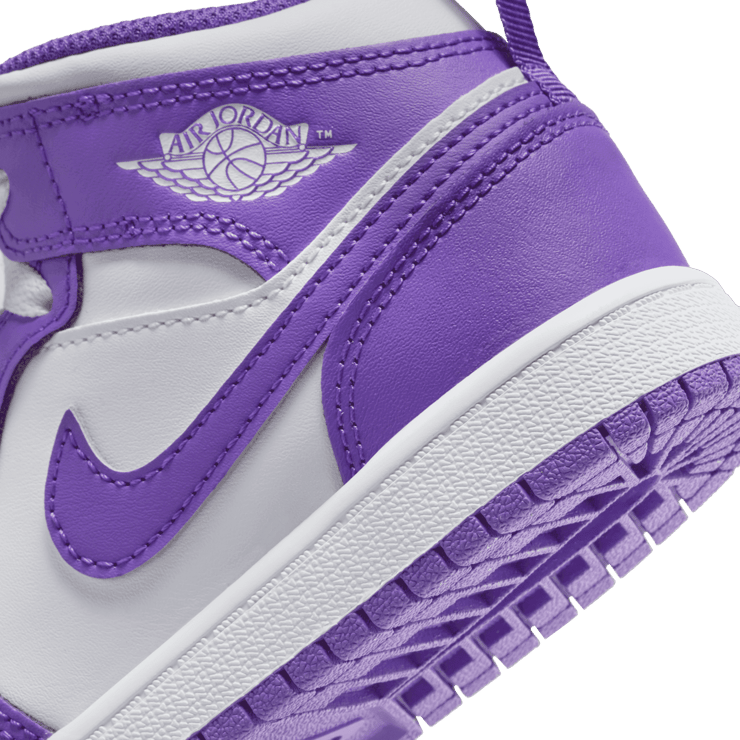 Air Jordan 1 Mid PS 'Purple Venom' Angle 5
