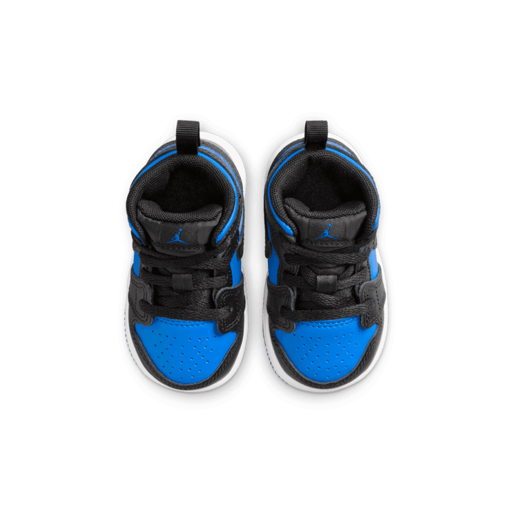 Air Jordan 1 Mid TD 'Black Royal Blue' Angle 1