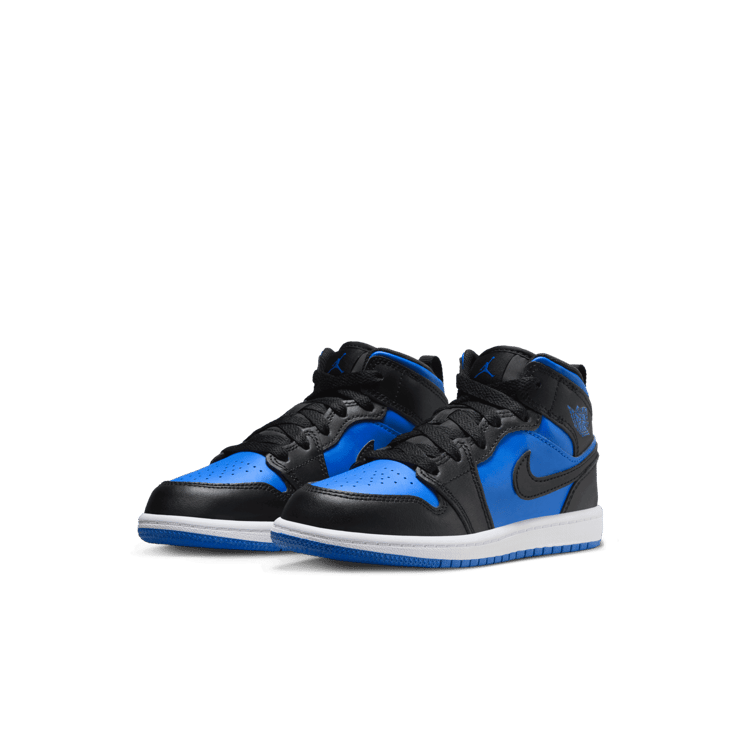 Air Jordan 1 Mid PS 'Black Royal Blue' Angle 2